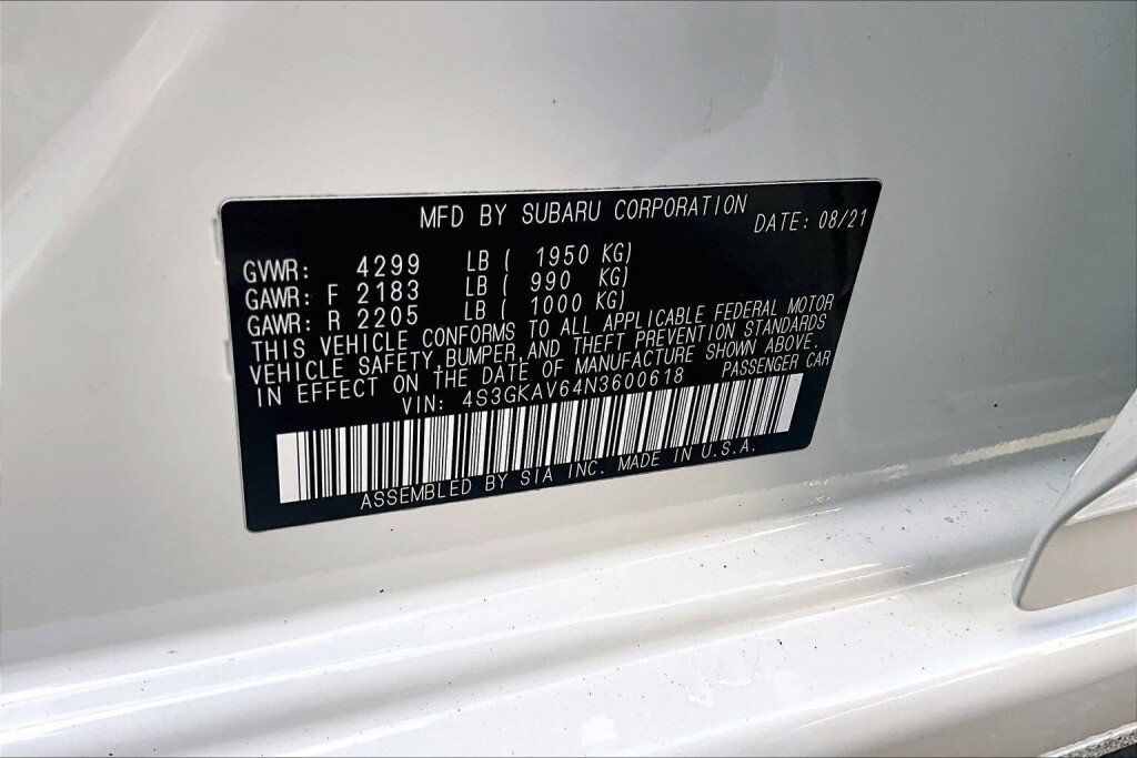 Used 2022 Subaru Impreza 2.0i Premium AWD/4WD image 19