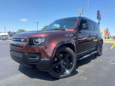 Used 2025 Land Rover Defender 110 Sedona Red Edition AWD/4WD image 1