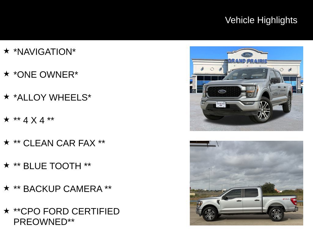 Used 2023 Ford F150 XL w/ STX Appearance Package AWD/4WD image 4