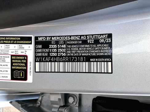 Used 2024 Mercedes-Benz C 300 4MATIC Sedan w/ AMG Line w/ Night Package image 29