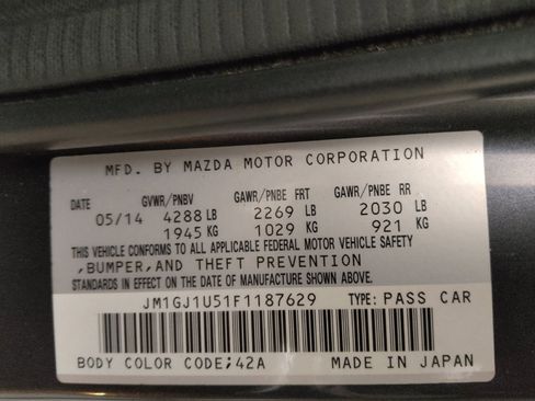 Used 2015 MAZDA MAZDA6 Sport image 33