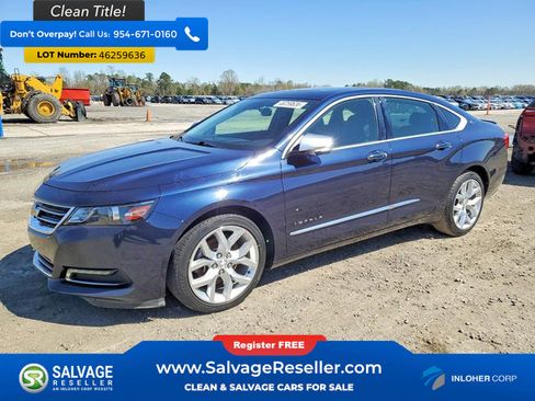 Used 2016 Chevrolet Impala LTZ w/ Enhanced Convenience Package image 1
