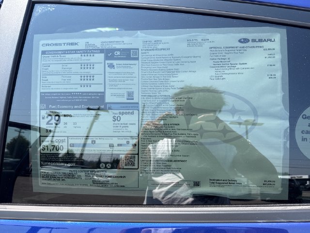 New 2026 Subaru Crosstrek 2.5i Limited w/ Crosstrek Mirror Package AWD/4WD image 33