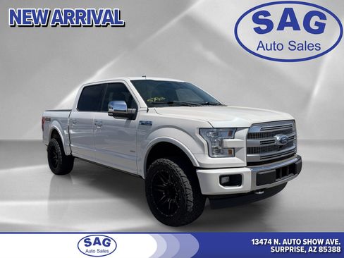 Used 2015 Ford F150 Platinum w/ Equipment Group 701A Luxury AWD/4WD image 1