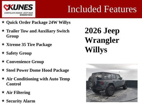 New 2026 Jeep Wrangler Willys image 3