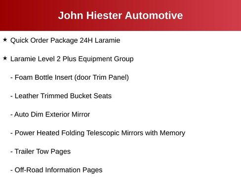 Certified 2026 RAM 3500 Laramie AWD/4WD image 3