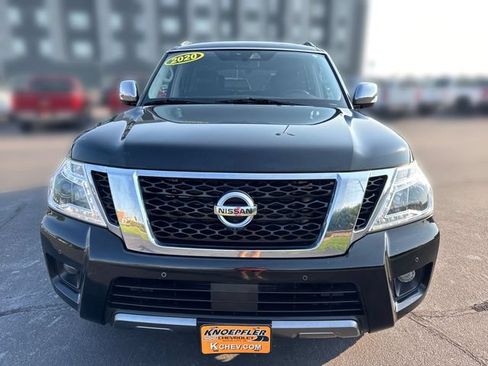 Used 2020 Nissan Armada Platinum w/ Captain's Chairs Package AWD/4WD image 8