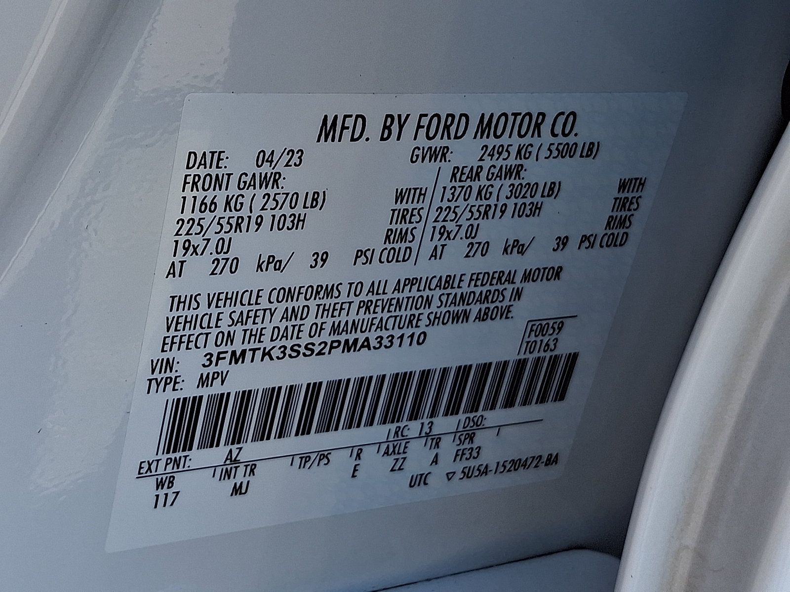 Certified 2023 Ford Mustang Mach-E Premium AWD/4WD image 27