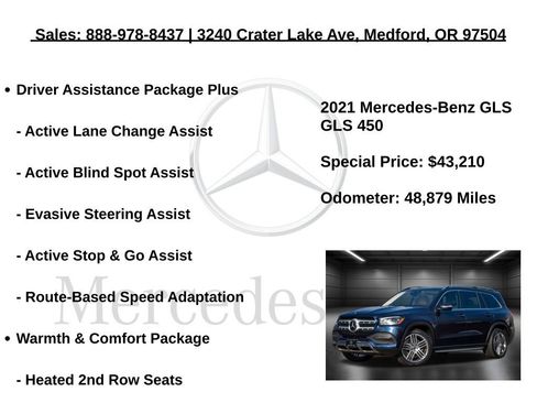 Used 2021 Mercedes-Benz GLS 450 4MATIC image 10