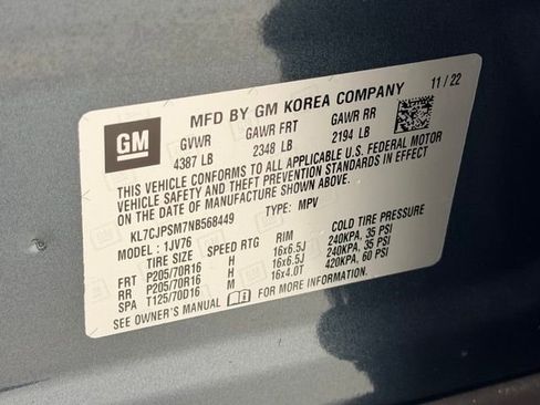 Certified 2022 Chevrolet Trax LT w/ LT Convenience Package image 24