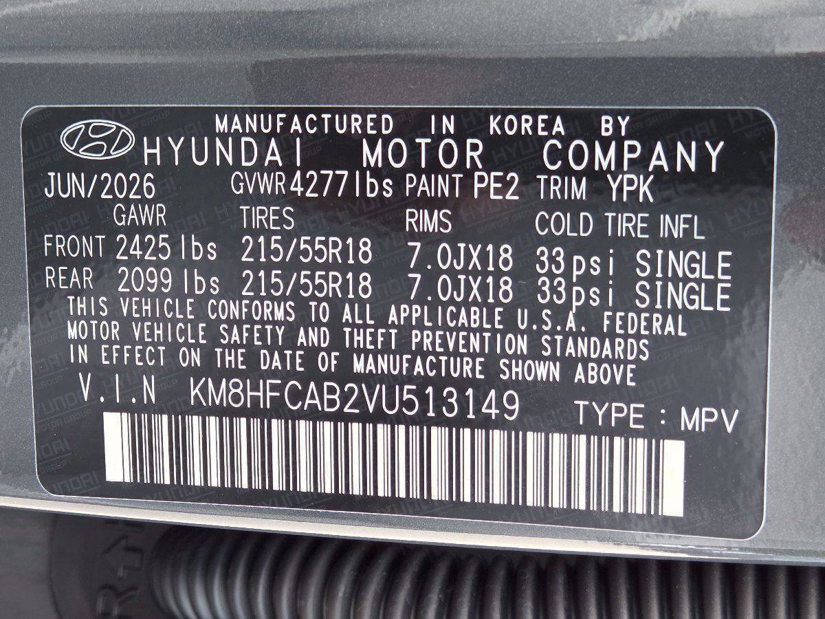New 2027 Hyundai Kona SEL Sport AWD/4WD image 65