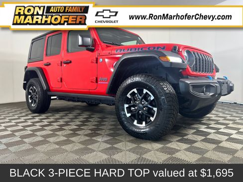 Used 2024 Jeep Wrangler Unlimited Rubicon 4xe AWD/4WD image 1