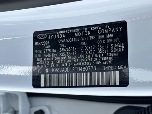 New 2026 Hyundai Tucson Blue SE AWD/4WD image 31