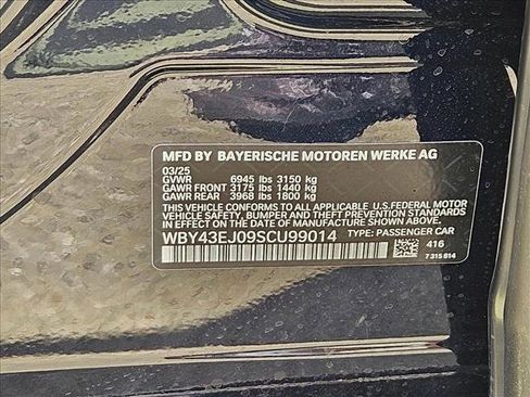 New 2025 BMW i7 eDrive50 w/ M Sport Package image 20