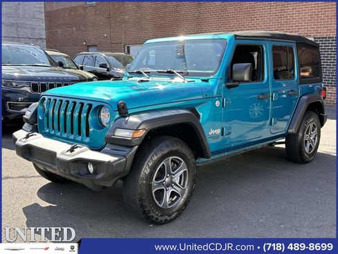 Certified 2019 Jeep Wrangler Unlimited Sport S image 8