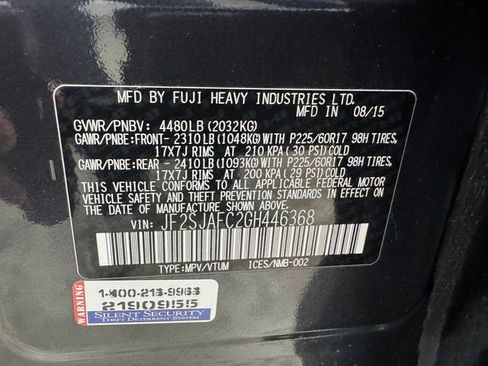 Used 2016 Subaru Forester 2.5i Premium image 29