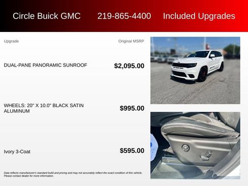 Used 2019 Jeep Grand Cherokee SRT AWD/4WD image 3