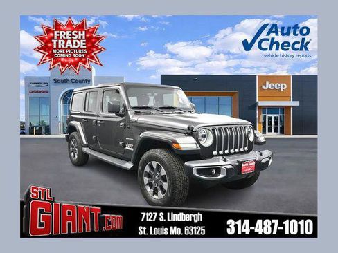 Certified 2020 Jeep Wrangler Unlimited Sahara AWD/4WD image 1