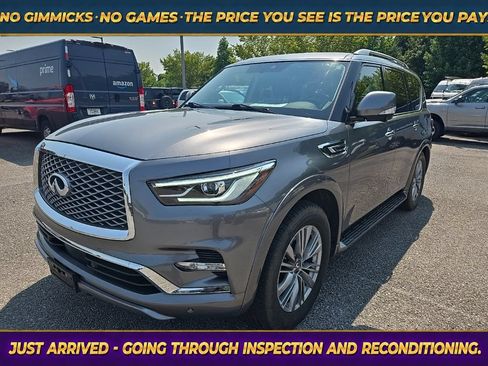 Used 2021 INFINITI QX80 Luxe RWD image 3