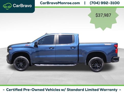 Certified 2022 Chevrolet Silverado 1500 LT Trail Boss w/ Bed Protection Package AWD/4WD image 2