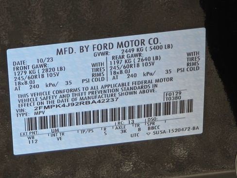 Used 2024 Ford Edge SEL w/ Convenience Package image 30
