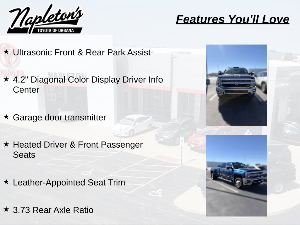 Used 2015 Chevrolet Silverado 3500 LTZ w/ Duramax Plus Package AWD/4WD image 9
