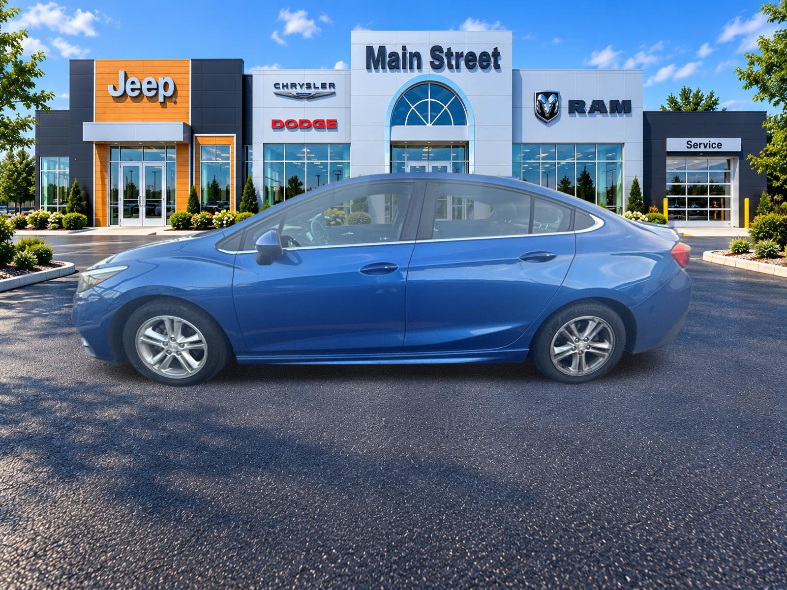 Used 2016 Chevrolet Cruze LT w/ Sun And Sound Package FWD image 8