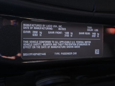 Used 2023 Lucid Air Pure AWD/4WD image 40