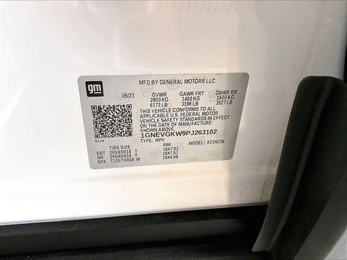 Used 2023 Chevrolet Traverse LT w/ LPO, Floor Liner Package AWD/4WD image 37