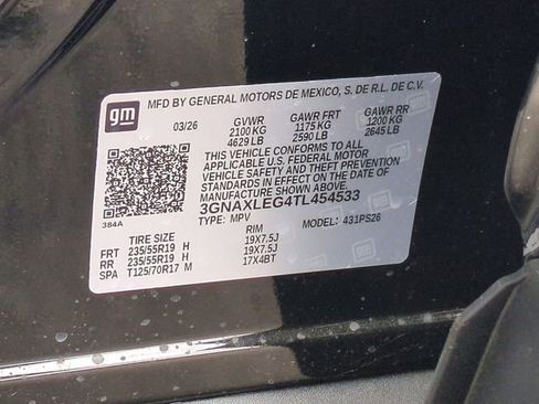 New 2026 Chevrolet Equinox RS FWD image 35