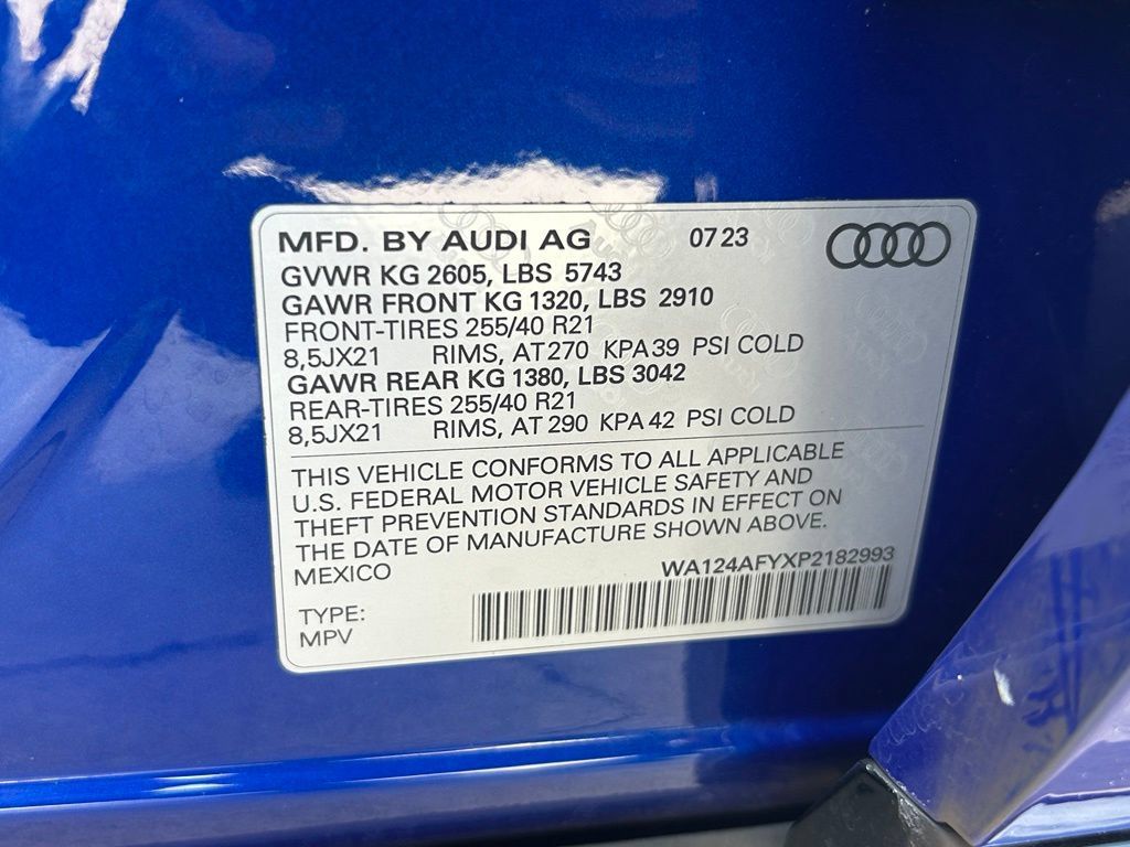 Used 2023 Audi SQ5 Premium Plus w/ Premium Plus Package AWD/4WD image 51