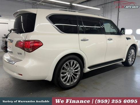 Used 2017 INFINITI QX80 4WD w/ Deluxe Technology Package image 7