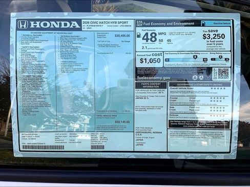 New 2026 Honda Civic Sport image 14