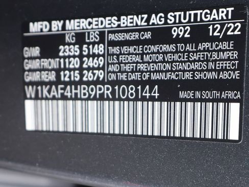 Used 2023 Mercedes-Benz C 300 4MATIC Sedan w/ AMG Line w/ Night Package image 52