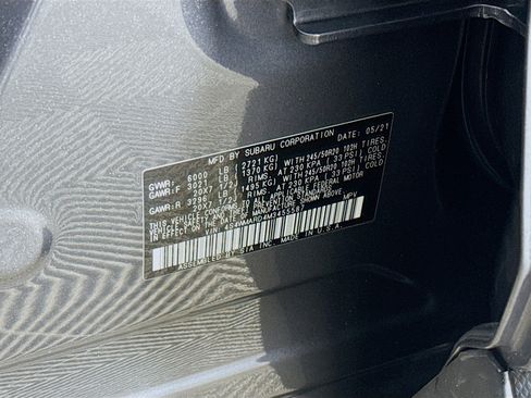 Used 2021 Subaru Ascent Touring w/ Popular Package #2A image 40