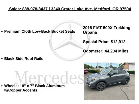 Used 2018 FIAT 500X Trekking FWD image 24