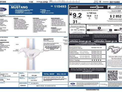 Used 2025 Ford Mustang Premium RWD image 33