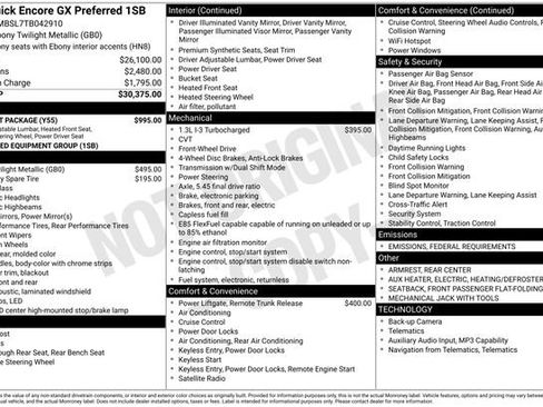New 2026 Buick Encore GX Preferred w/ Comfort Package image 3