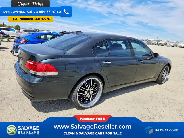 Used 2008 BMW 750Li RWD image 4