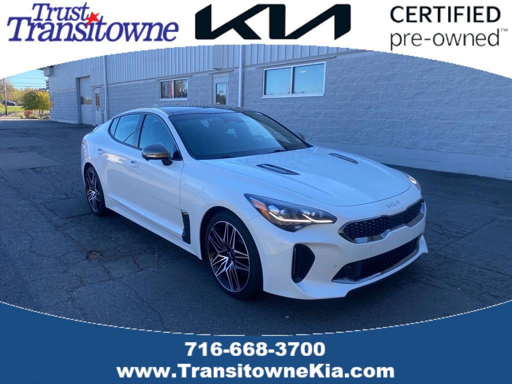 Used 2022 Kia Stinger GT2 w/ Red Interior Color Package AWD/4WD image 1