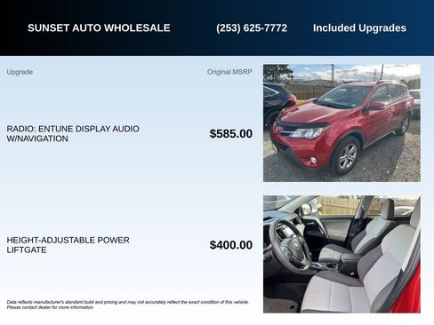 Used 2015 Toyota RAV4 XLE image 7