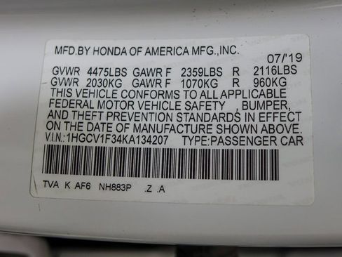 Used 2019 Honda Accord Sport image 29