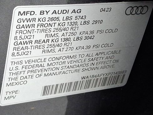 Used 2023 Audi SQ5 Premium Plus AWD/4WD image 28