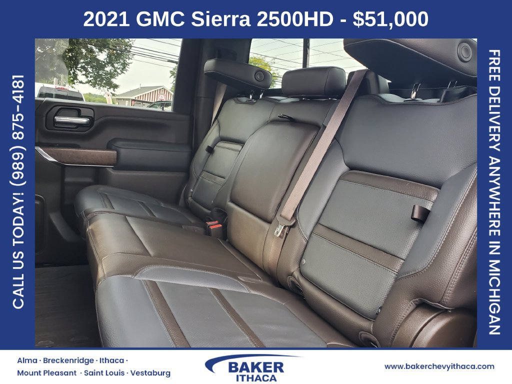 Certified 2021 GMC Sierra 2500 Denali w/ Denali Ultimate Package AWD/4WD image 34