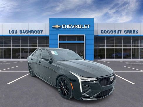 Used 2023 Cadillac CT4 V w/ Technology Package image 1