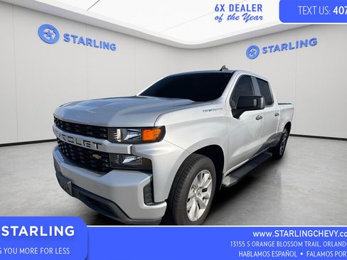Used 2022 Chevrolet Silverado 1500 Custom RWD image 1