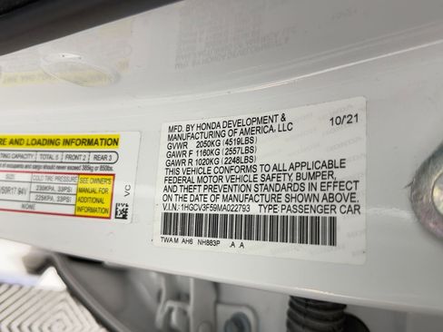 Used 2021 Honda Accord EX-L image 18