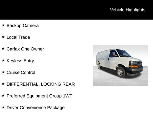 Used 2025 Chevrolet Express 2500 w/ Driver Convenience Package image 6
