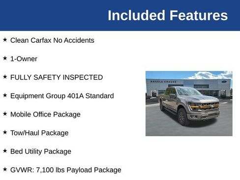 Used 2025 Ford F150 Tremor w/ Bed Utility Package AWD/4WD image 5