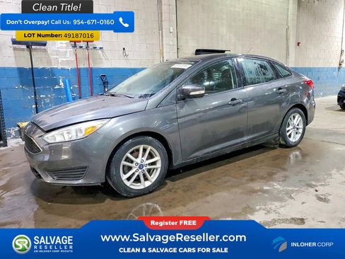 Used 2016 Ford Focus SE w/ SE Winter Package FWD image 1